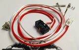 SILVER WIRING LOOM INC 10AMP TRIGGER SWITCH + CONTACTS + MOTOR CLIPS GEN8 M4A1 / UMP45 / SCARv2 / MP5V2