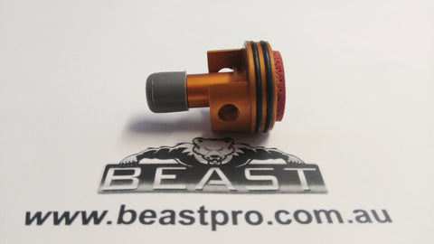 M4A1 GEN8 / SCAR V2 ALLOY DOUBLE ORING CYLINDER HEAD + METAL NOZZLE TIP: BEASTPRO UPGRADE