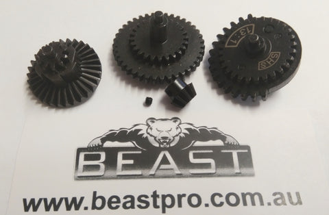 SHS 13:1 HARD HIGH SPEED GEAR SET GEN8/9/10 + MORE : BEASTPRO GEL BALL BLASTER UPGRADE