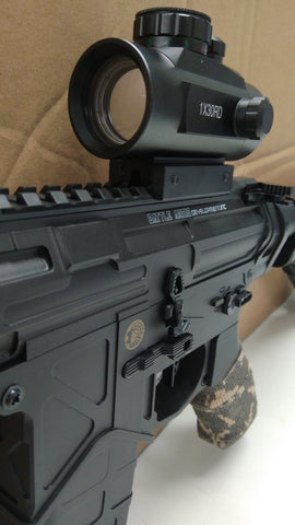 BEAST LIMITED EDITION AMAZING  330+ FPS - JINMING M4A1 GEN8 (A.R.TO.PLAY) + STAGE 3.5 NYLON GEARBOX + XM316 RECEIVER + 11.1V + CHARGER + PADDED CASE + ALLOYHOPUP/SUPPRESSOR + METAL SCOPE