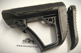 DD HQ NYLON TACTICAL BUTTSTOCK M4A1 GEN8 (TIGHT FIT): GEL GUN BLASTER BEASTpro