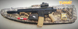 FULLY UPGRADED BF MK18 BLASTER TOY + STAGE 3.5 NYLON GEARBOX 310+ FPS + ALLOY SUPPRESSOR HOPUP + 11.1V + CHARGER +  CASE : BEASTPRO