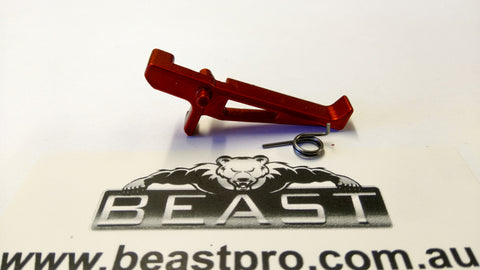 M4A1 / SCAR V2 GEN 8 Athletic METAL TRIGGER + SPRING RED GEL GUN BLASTER : BeastPro UPGRADE