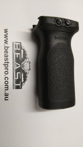 BLACK MOE HQ front grip PICATINNY RAIL : GEL BLASTER GUN