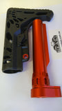 M4A1 GEN8 RED METAL BUFFER TUBE + NYLON STOCK KIT GEL GUN BLASTER