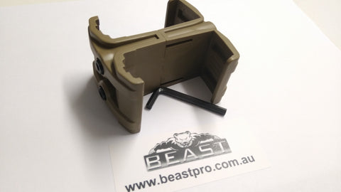 DOUBLE MAGAZINE HOLDER DESERT HIGH QUALITY: BEASTPRO UPGRADES