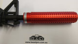 M4A1 GEN8 MIGHTY (RED) Metal Silencer/Suppressor with screws for gel ball blaster m4a1 19mm