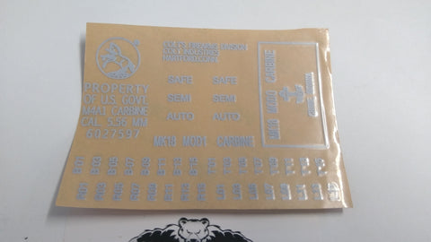 Metal sticker set decal set NEW : BeastPro UPGRADE