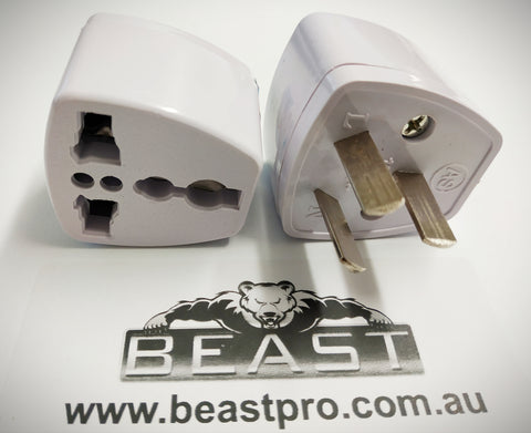 FREE ADAPTER CHINA / US TO AUSTRALIA AC POWER : BEASTPRO