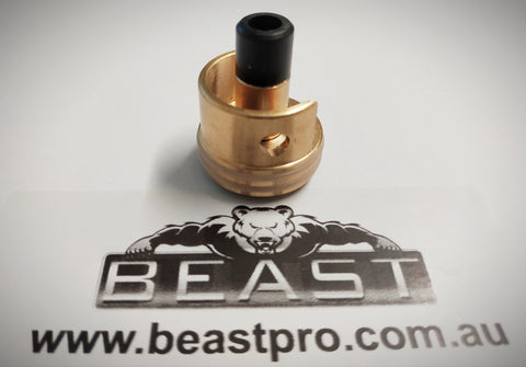 BRASS DOUBLE ORING CYLINDER HEAD LDT War Interest (v3&2.5) , V2.0 Gearbox's + BRASS NOZZLE : BEASTPRO UPGRADE