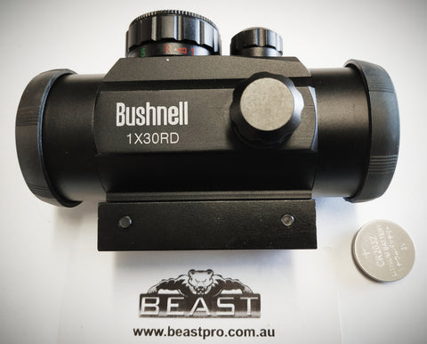 HQ RED DOT METAL SCOPE INC BATT : BEASTPRO GEL BALL GUN BLASTER