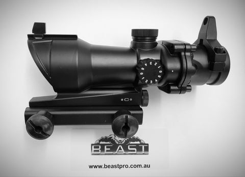 ACOG METAL SCOPE 1x32: BEASTPRO GEL BALL GUN BLASTER