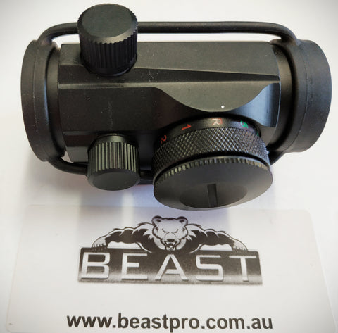 VERY100 HOLOGRAPHIC 1X40 RED DOT SCOPE : BEASTPRO GEL BALL GUN BLASTER