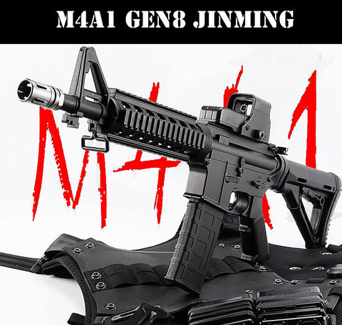 BEASTPRO BRAND NEW JINMING GEN 8 M4A1 GEL BALL GUN BLASTER (UPGRADED to 11.1V) + GIFTS - BeastPro Store
