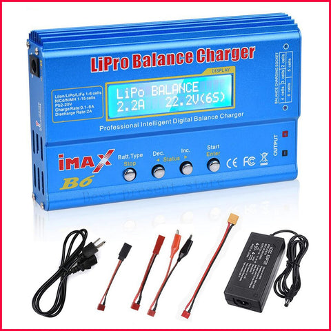 iMAX B6 Lipo NiMh Li-ion Ni-Cd RC Battery Balance AC Digital Charger Discharger (AU PLUG)