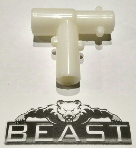 BeastPro Upgrade: THICK T-Piece For ALLOY Barrel GEL GUN BLASTER mkm2 m4 SCAR JinMing etc - BeastPro Store