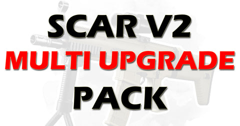 SCAR V2 MULTI UPGRADE PACK CRAZY FPS 'UPGRADE 1' + 'HULK UPGRADE' + BEARINGS + SHIM KIT